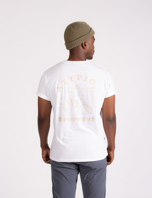 Le randonneur - Flo Rivest - Court blanc unisexe