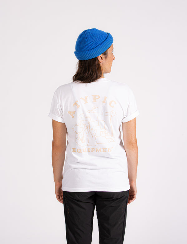 Le randonneur - Flo Rivest - Court blanc unisexe