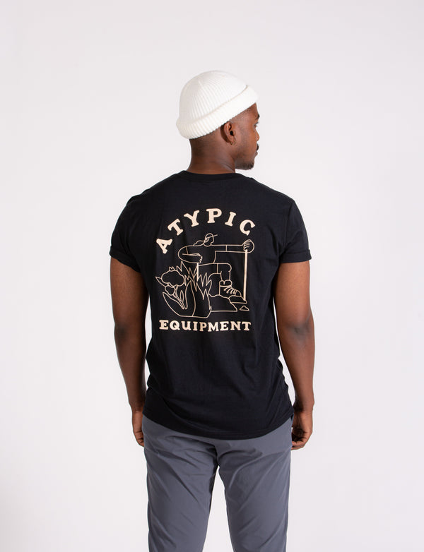 Le randonneur - Flo Rivest - Court noir unisexe