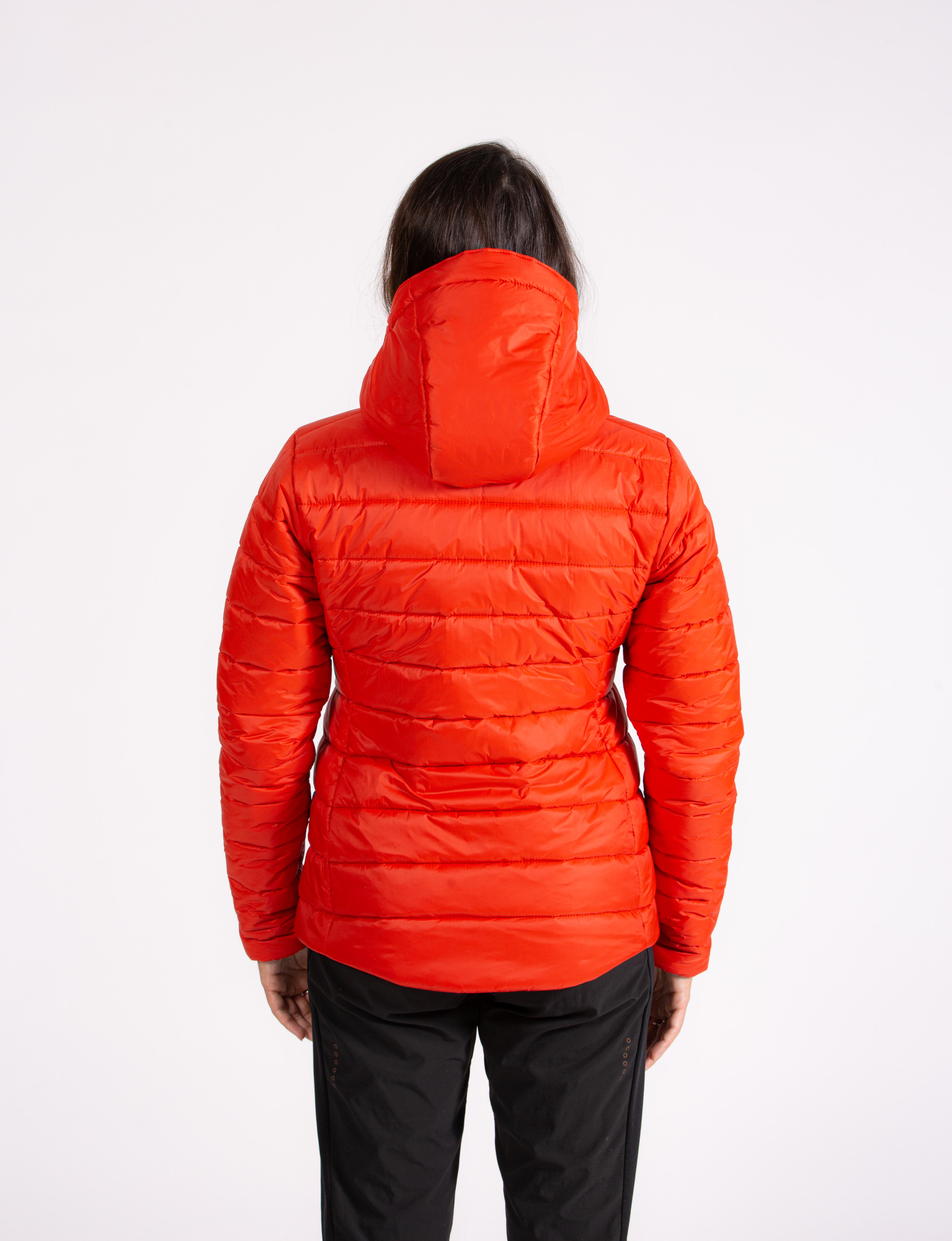 Manteau L52 isolant végétal et biosourcé - rouge femme